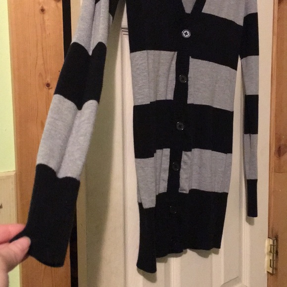 Pink rose long cardigan - Picture 4 of 4